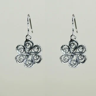 Pendientes Flor de Filigrana