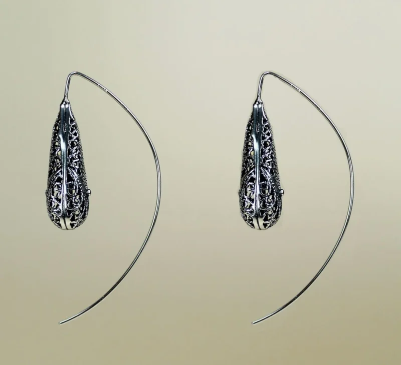 Pendientes Lagrima de Filigrana