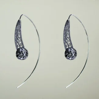 Pendientes Bola de Filigrana