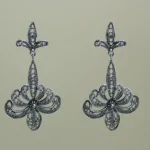 Pendientes Flor de Lis de Filigrana