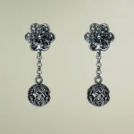 Pendientes Flor Bola de Filigrana