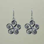 Pendiente Hippy Flor Espirales