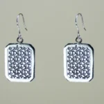 Pendientes Azulejos de Celosía Árabe