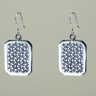 Pendientes Azulejos de Celosía Árabe